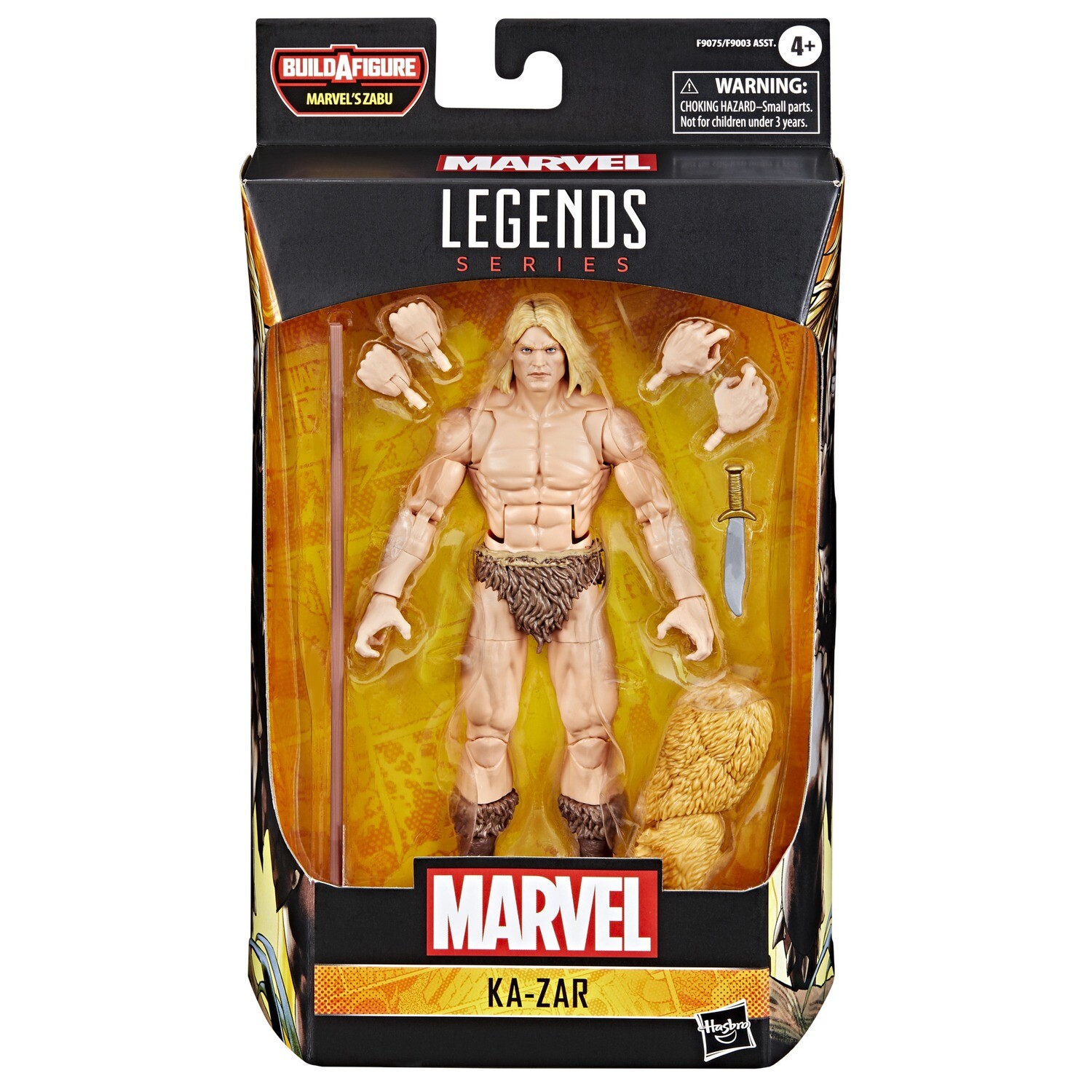 Marvel Legends 6" Comics Wave Ka-Zar Action Figure (ZABU BAF)
