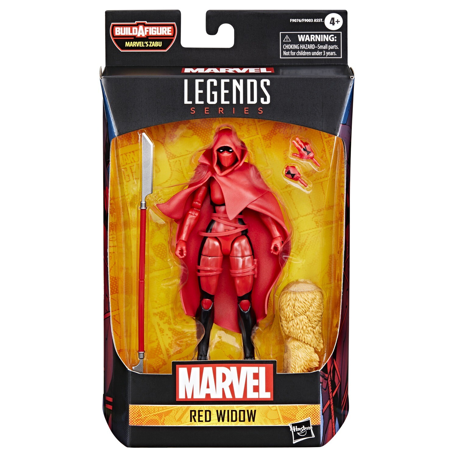 Marvel Legends 6 Marvel Legends 6" Comics Wave Red Widow Action Figure (ZABU BAF)