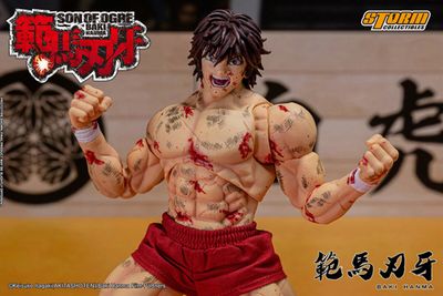 STORM COLLECTIBLES Baki the Grappler Baki Hanma (Bloody) Event Eclusive 1/12 Scale Figure STORM COLLECTIBLES Baki the Grappler Baki Hanma (Bloody) Event Eclusive 1/12 Scale Figure