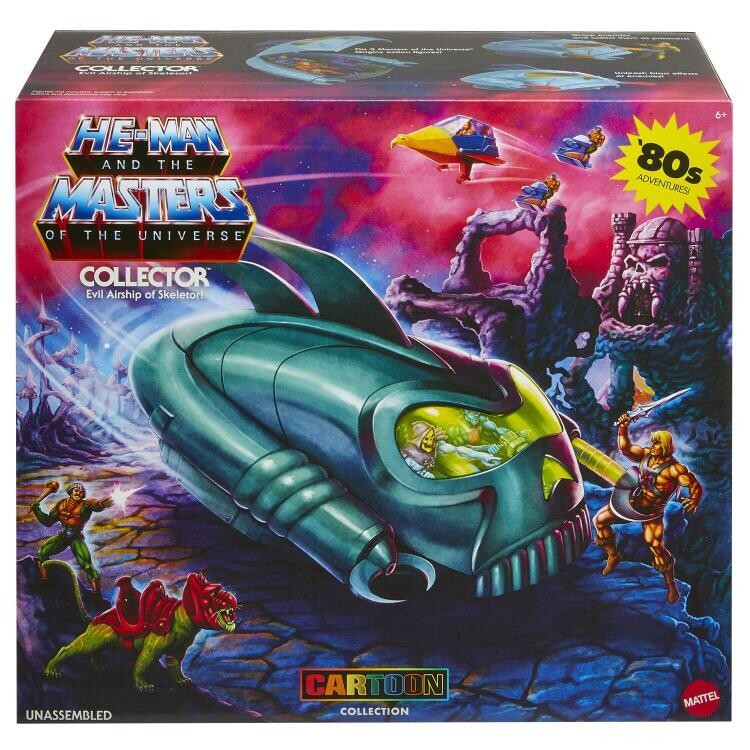 Masters of the Universe Origins  EVIL AIRSHIP OF SKELETOR (FILMATION) Action Figure Set