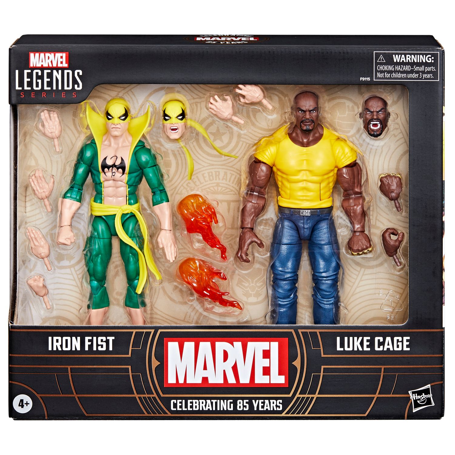 Marvel Legends Series Iron Fist and Luke Cage: Heroes for Hire (Marvel 85th Anniversary) Marvel Legends Series Iron Fist and Luke Cage: Heroes for Hire (Marvel 85th Anniversary)