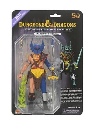 NECA 7 NECA 7" Scale Dungeons and Dragons 50th Anniversary Warduke Action Figure