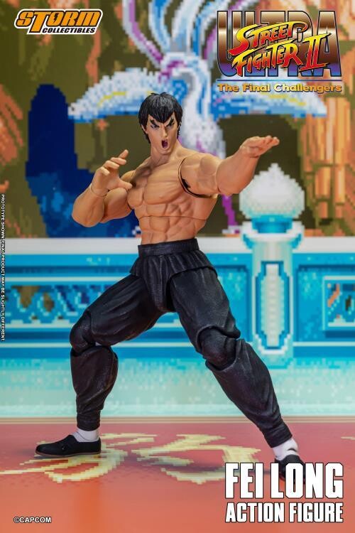 STORM COLLECTIBLES Ultra Street Fighter II: The Final Challengers Fei Long 1/12 Scale Figure STORM COLLECTIBLES Ultra Street Fighter II: The Final Challengers Fei Long 1/12 Scale Figure