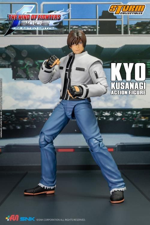 STORM COLLECTIBLES The King of Fighters 2002 Unlimited Match Kyo Kusanagi 1/12 Scale Figure STORM COLLECTIBLES The King of Fighters 2002 Unlimited Match Kyo Kusanagi 1/12 Scale Figure
