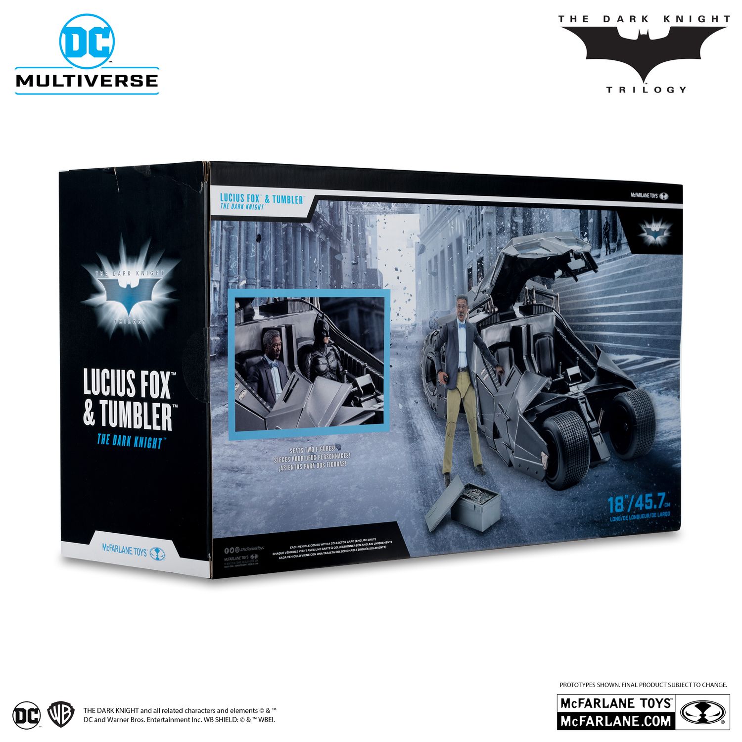 DC Multiverse véhicule Tumbler Camouflage Batmobile The Dark Knight Rises 45 cm - McFarlane