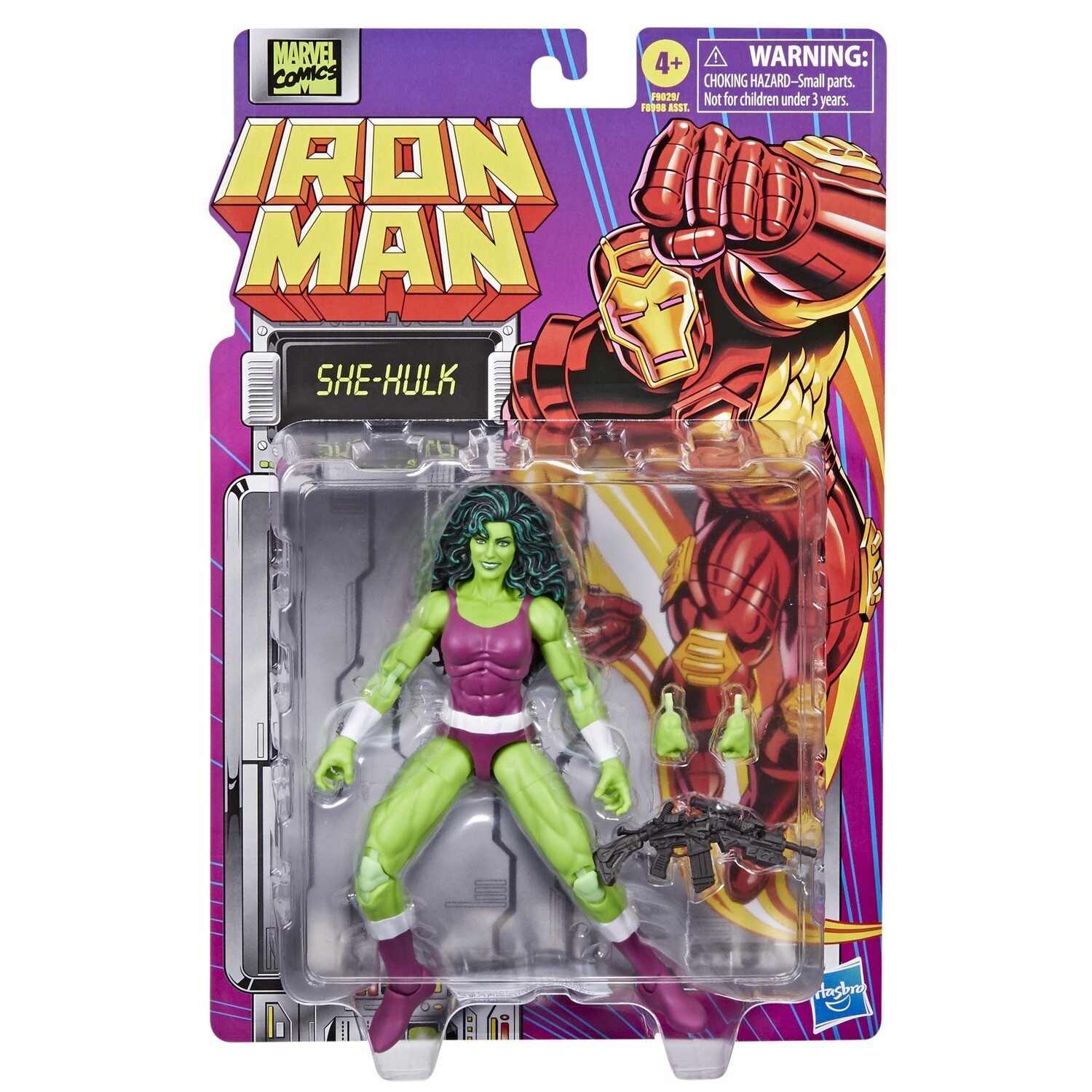 Marvel Legends Series 6 Marvel Legends Series 6" Iron Man Retro She-Hulk