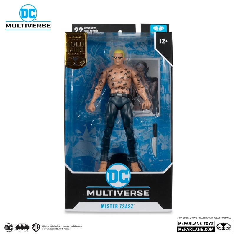 MCFARLANE TOYS 7" DC MULTIVERSE GOLD LABEL MISTER ZSASZ