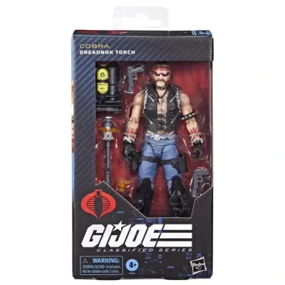GI JOE Classified Series 6 GI JOE Classified Series 6" Dreadnok Torch Action Figure