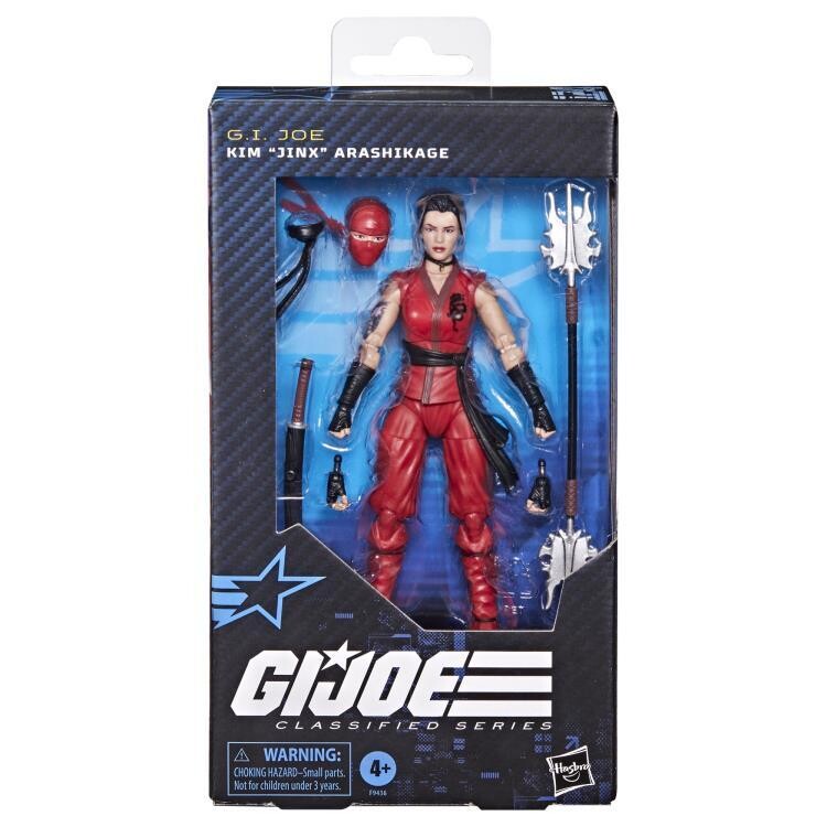 GI JOE Classified Series 6 GI JOE Classified Series 6" Kim "Jinx" Arashikage Action Figure