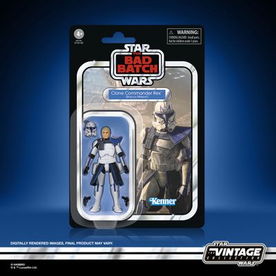 Star Wars The Vintage Collection 3.75" Clone Commander Rex (The Bad Batch) Bracca Mission