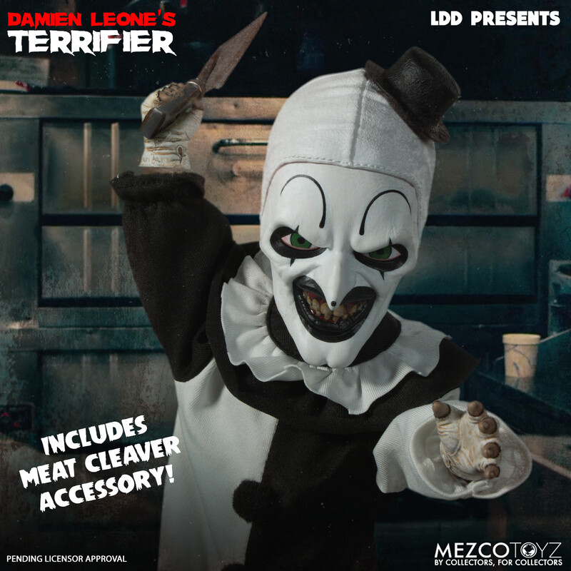 MEZCO RETURN OF THE LIVING DEAD DOLLS Presents: The Terrifier: Art the Clown