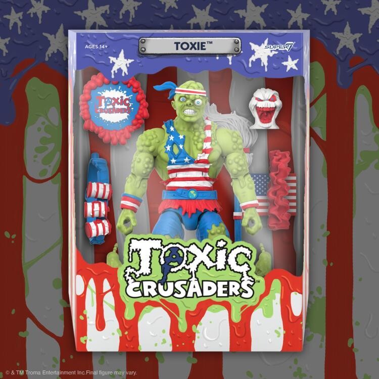 Super7 Toxic Crusaders ULTIMATES WAVE 5 Action Figure Toxie (Vintage Toy America) Super7 Toxic Crusaders ULTIMATES WAVE 5 Action Figure Toxie (Vintage Toy America)