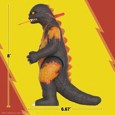 Super7 TOHO GODZILLA Ultimates Shogun Burning Godzilla (1995