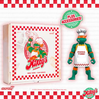 Super7 Teenage Mutant Ninja Turtles Ultimates Chef Mikey (SDCC24)