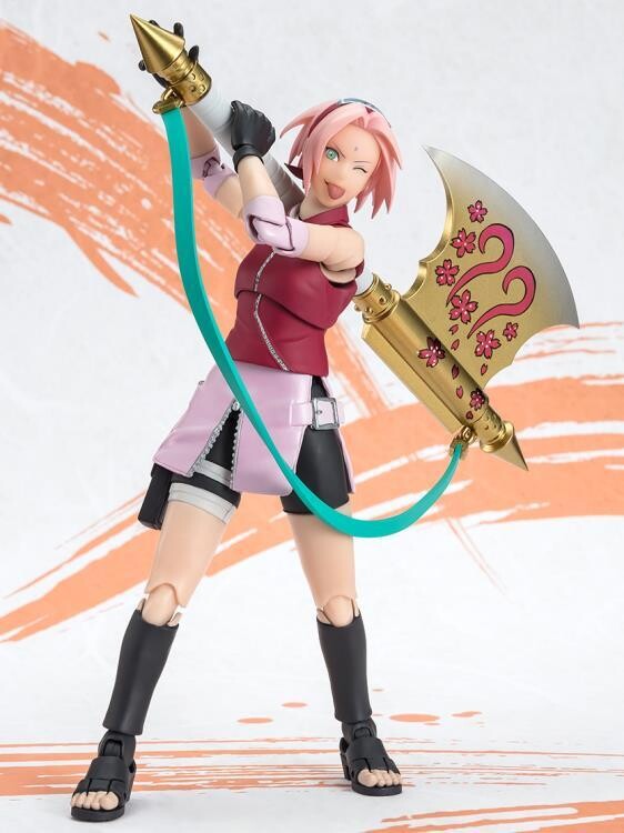 Bandai NARUTO Shippuden SH FIGUARTS Sakura Haruno (NARUTOP99 Edition)