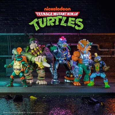 Super7 TMNT Wave 7 Ultimate Set of 5 (Teenage Mutant Ninja Turtles) Super7 TMNT Wave 7 Ultimate Set of 5 (Teenage Mutant Ninja Turtles)
