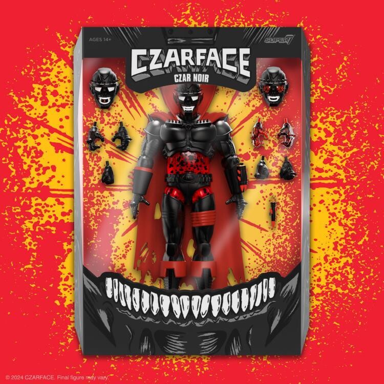 Super7 Czarface Wave 2 Ultimate Czarface Noir Figure Super7 Czarface Wave 2 Ultimate Czarface Noir Figure