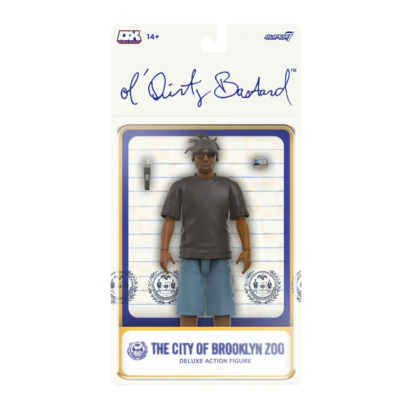 Super7 ODB DELUXE! OL DIRTY BASTARD Figure 7 Super7 ODB DELUXE! OL DIRTY BASTARD Figure 7" Scale Action Figure