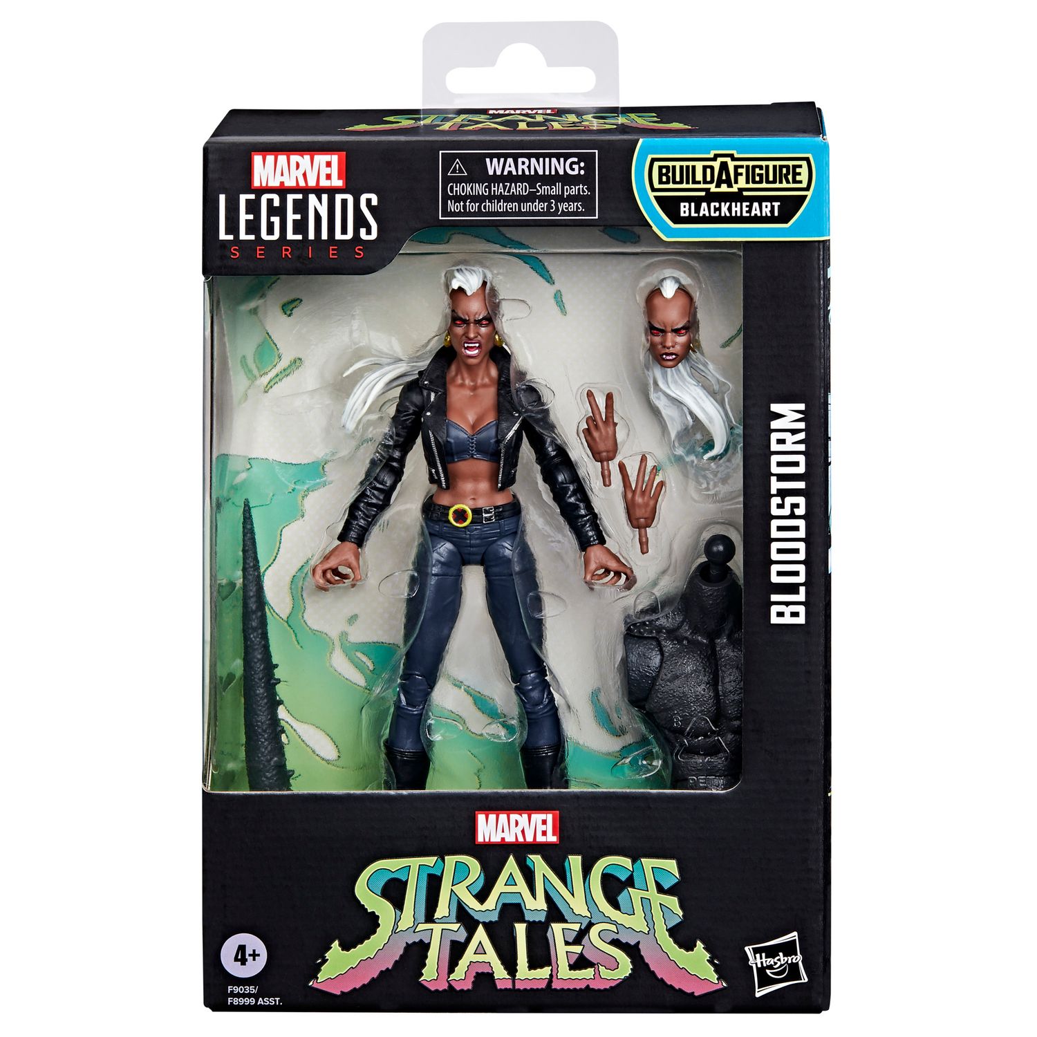 Marvel Legends STRANGE TALES Wave Bloodstorm (Vampire Storm) Action Figure (Blackheart BAF) Marvel Legends STRANGE TALES Wave Bloodstorm (Vampire Storm) Action Figure (Blackheart BAF)
