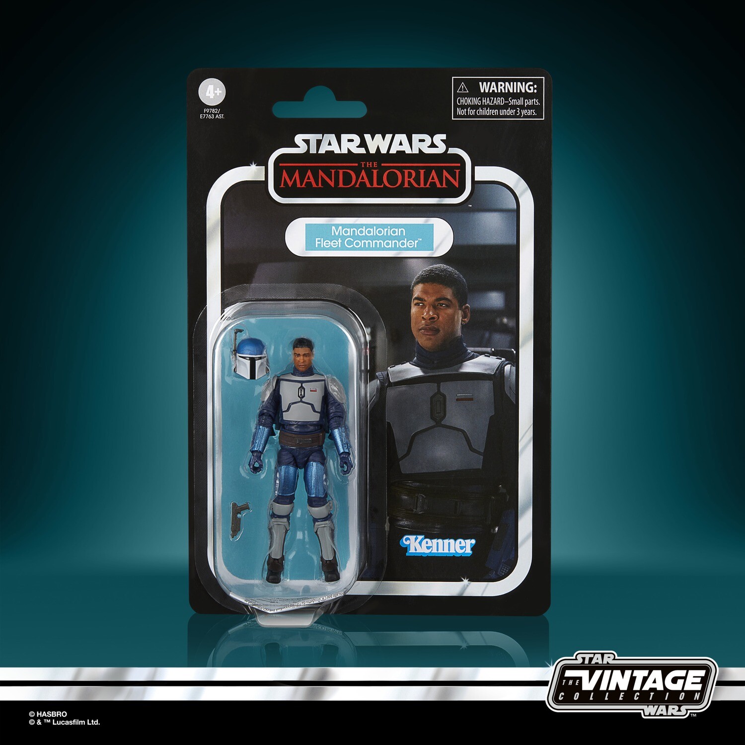 ***DAMAGED CARD/BUBBLE*** Star Wars The Vintage Collection 3.75 ***DAMAGED CARD/BUBBLE*** Star Wars The Vintage Collection 3.75" Mandalorian Fleet Commander (The Mandalorian Season 3)