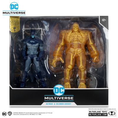 McFarlane Toys Batman & Solomon Grundy (Arkham City) 2pk Gold Label McFarlane Toys Batman & Solomon Grundy (Arkham City) 2pk Gold Label