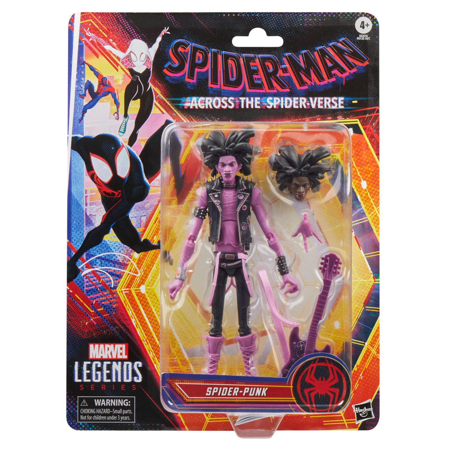 Marvel Legends 6" Spider-Man Across the Spider-Verse Wave 2 Spider-Punk (Hobie Brown) Action Figure