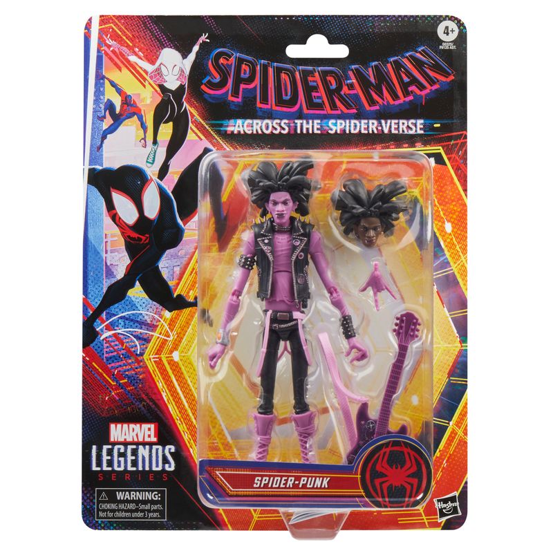 Marvel Legends 6" Spider-Man Across the Spider-Verse Wave 2 Spider-Punk (Hobie Brown) Action Figure