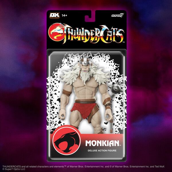 Super7 THUNDERCATS DELUXE! Monkian Figure 7" Scale Action Figure