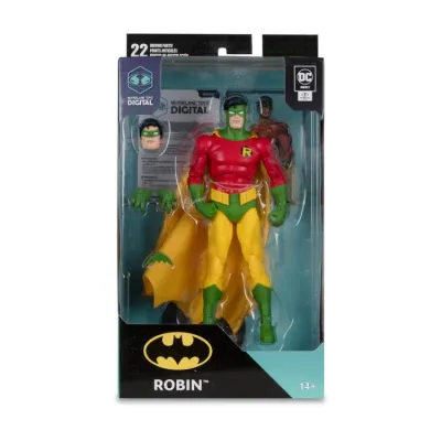 MCFARLANE TOYS 7" DC DIRECT Robin of Earth 2 (Crisis on Infinite Earths) with McFarlane Toys Digital Collectible