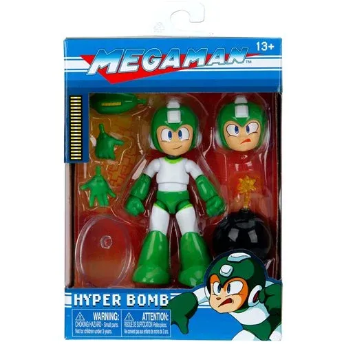 JADA TOYS MEGA MAN: Hyper Bomb Mega Man 6-Inch Action Figure JADA TOYS MEGA MAN: Hyper Bomb Mega Man 6-Inch Action Figure
