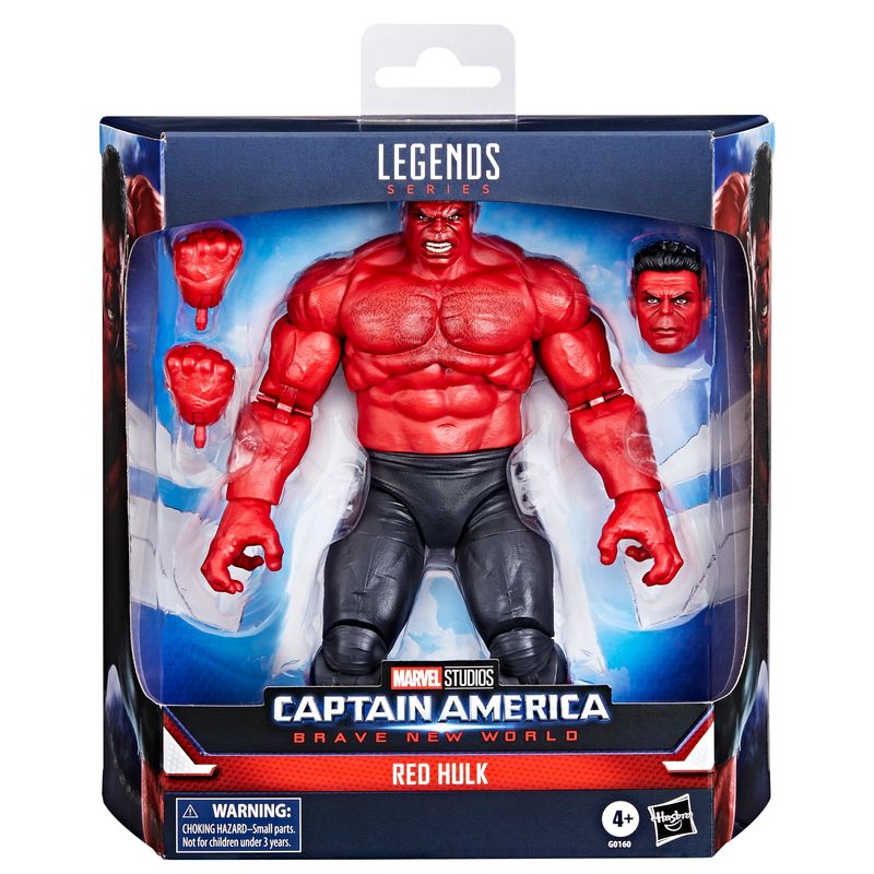 Marvel Legends Series Red Hulk Captain America: Brave New World 6 Inch Action Figure Marvel Legends Series Red Hulk Captain America: Brave New World 6 Inch Action Figure