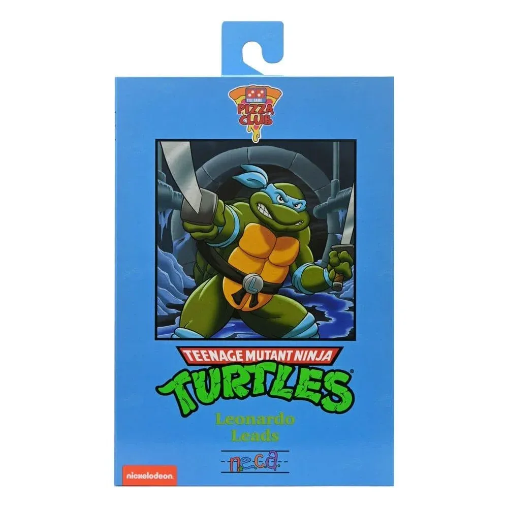 NECA TMNT Teenage Mutant Ninja Turtles LEONARDO (VHS Cartoon) NECA TMNT Teenage Mutant Ninja Turtles LEONARDO (VHS Cartoon)