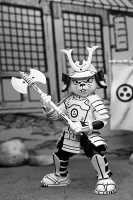 NECA 7" Scale Samurai Usagi Yojimbo (Black & White Ver.) Action Figure