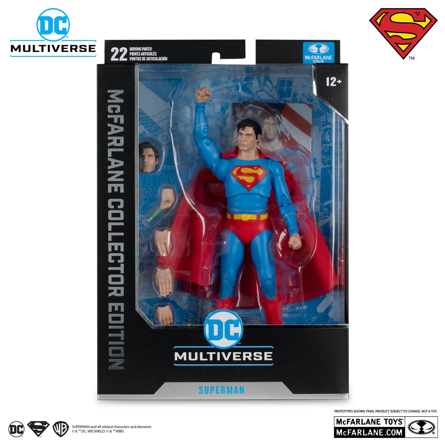 MCFARLANE TOYS DC MULTIVERSE COLLECTOR EDITION Superman: The Movie (1978) McFarlane Collector Edition #25 MCFARLANE TOYS DC MULTIVERSE COLLECTOR EDITION Superman: The Movie (1978) McFarlane Collector Edition #25