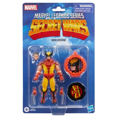 Marvel Legends 6 Marvel Legends 6" Secret Wars Wolverine Action Figure