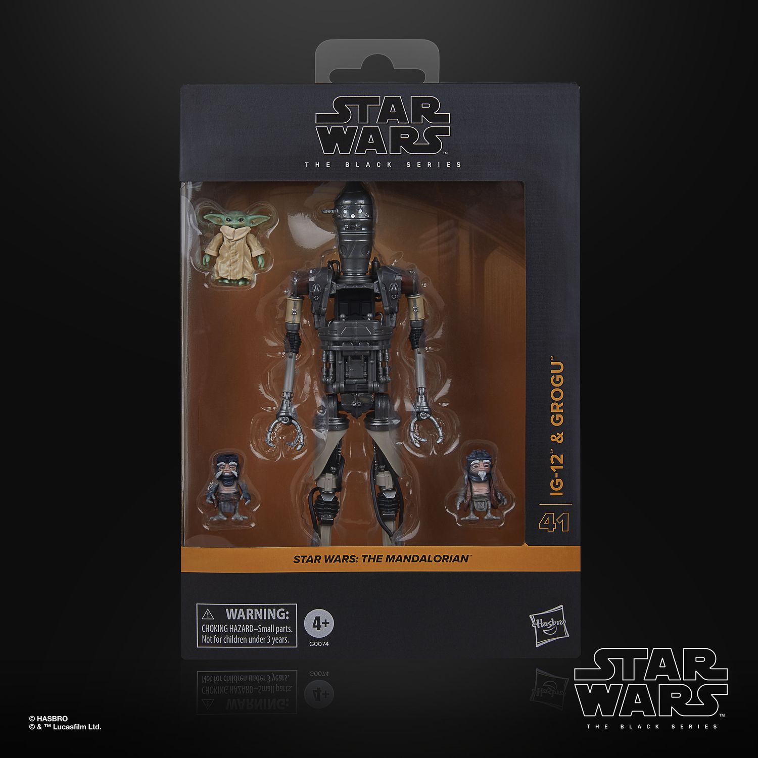 Star Wars The Black Series 6 Star Wars The Black Series 6" IG-12 And Grogu DELUXE 2 Pack (The Mandalorian)