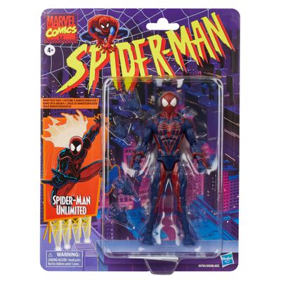 Marvel Legends 6" Spider Man Retro Wave 5 Spider Man Unlimited Comics Action Figure