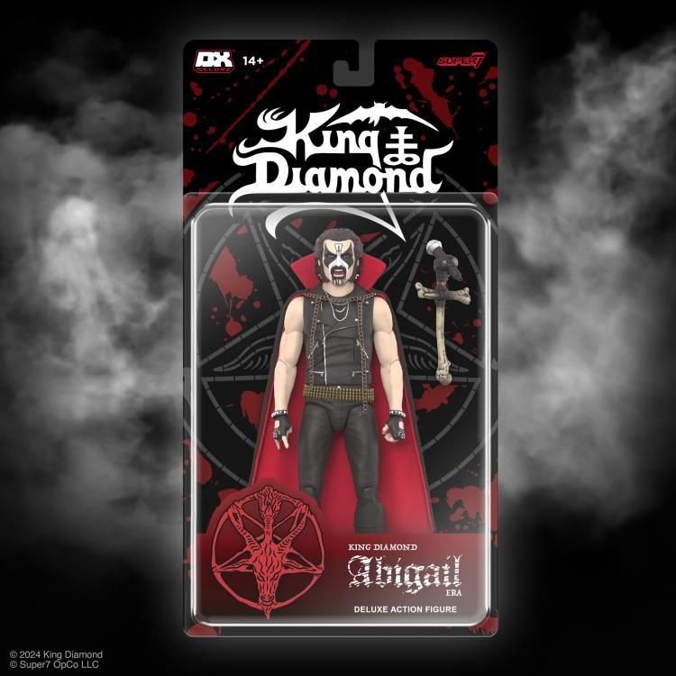 Super7 DELUXE King Diamond (Abigail Era) 7 Super7 DELUXE King Diamond (Abigail Era) 7" Scale Action Figure
