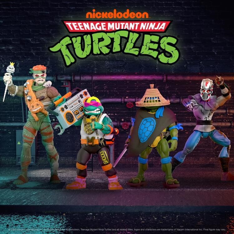 Super7 TMNT Wave 11 SET OF 4 ACTION FIGURES (Teenage Mutant Ninja