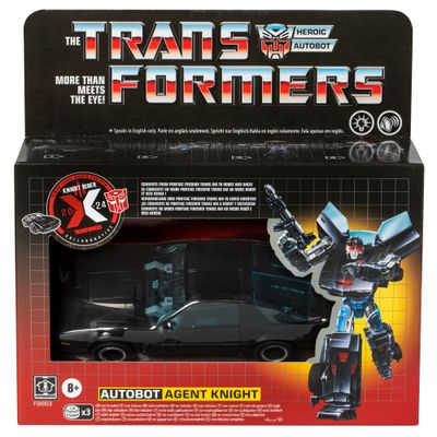 Transformers Collaborative Knight Rider x Transformers Autobot Agent Knight Action Figure Transformers Collaborative Knight Rider x Transformers Autobot Agent Knight Action Figure