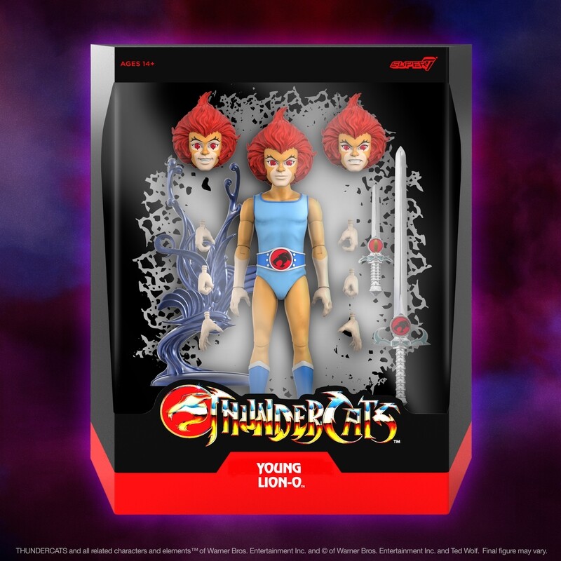 Super7 Thundercats Wave 10 Ultimates Young Lion-O