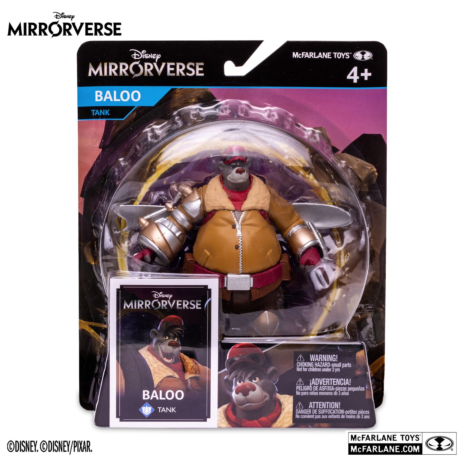 McFarlane Toys 5 McFarlane Toys 5" Disney Mirrorverse Wave 2 Baloo