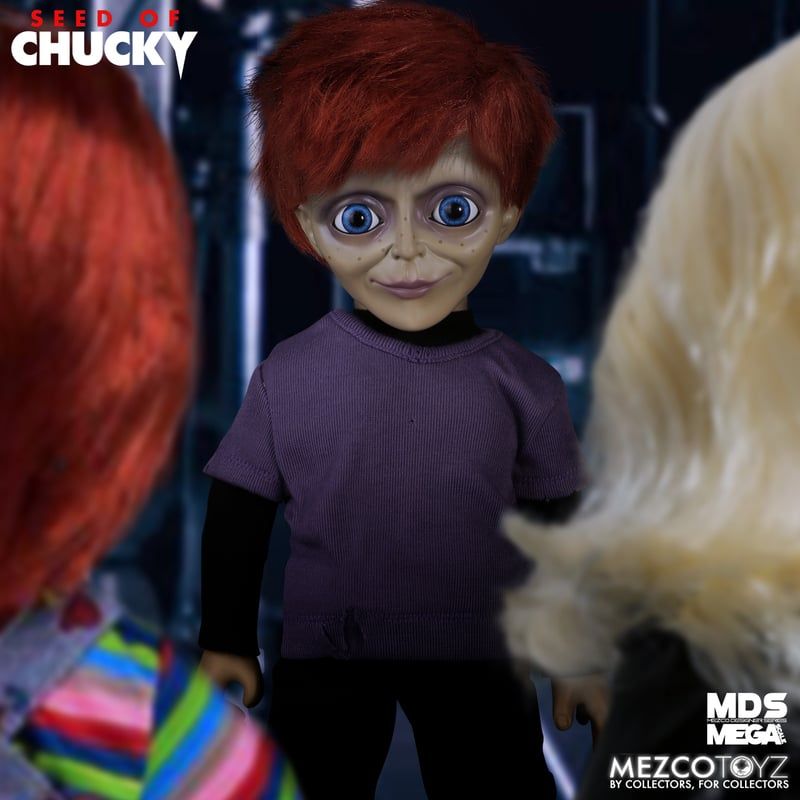 MEZCO MDS MEGA SCALE 15 MEZCO MDS MEGA SCALE 15" Seed of Chucky Glen with Sound