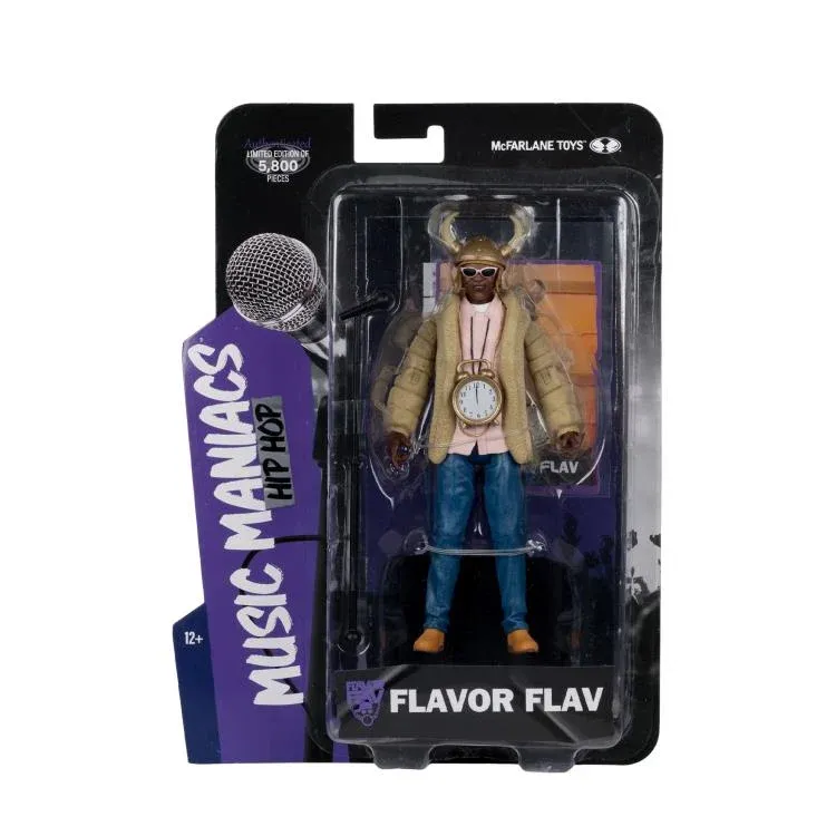 McFarlane Toys Music Maniacs Flavor Flav (MUSIC MANIACS HIP HOP) McFarlane Toys Music Maniacs Flavor Flav (MUSIC MANIACS HIP HOP)
