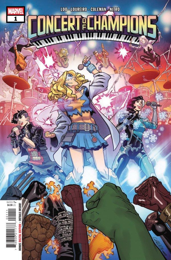 CONCERT OF CHAMPIONS #1 MARVEL COMICS (2nd April 2025) CONCERT OF CHAMPIONS #1 MARVEL COMICS (2nd April 2025)