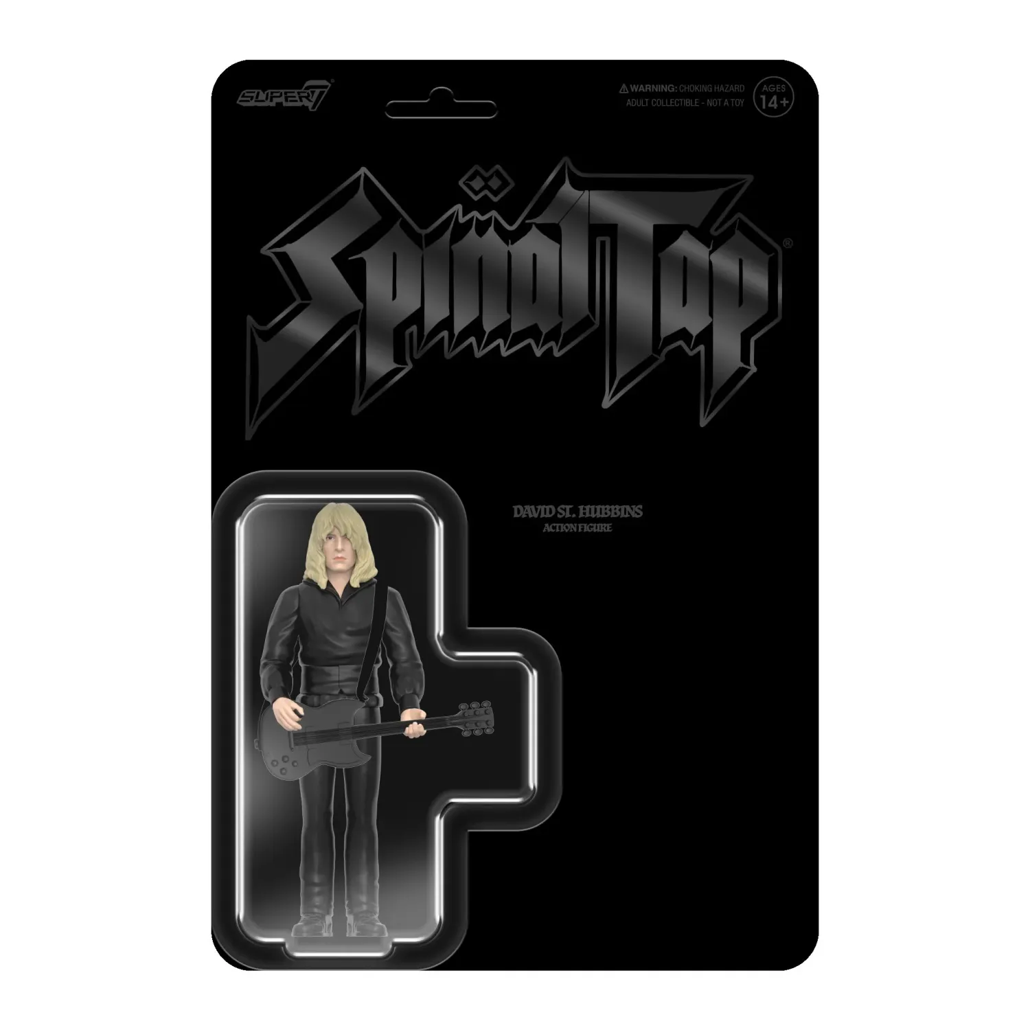 Super7 SPINAL TAP Reaction Figure: David St. Hibbins (None More Black) Wave 2 Super7 SPINAL TAP Reaction Figure: David St. Hibbins (None More Black) Wave 2