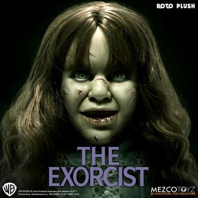 MEZCO MDS The Exorcist 18 MEZCO MDS The Exorcist 18" Roto Plush Regan MacNeil