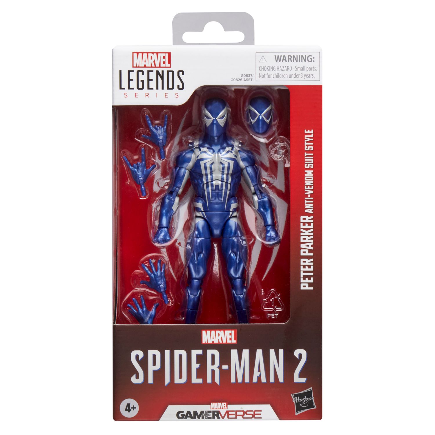 Marvel Legends Series Gamerverse Peter Parker Anti-Venom Suit Style Spider-Man Action Figure Marvel Legends Series Gamerverse Peter Parker Anti-Venom Suit Style Spider-Man Action Figure