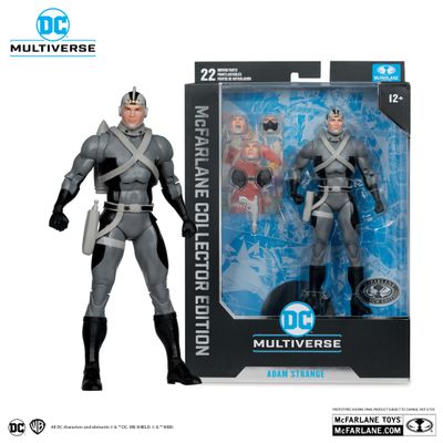MCFARLANE TOYS DC MULTIVERSE COLLECTOR EDITION ADAM STRANGE (STRANGE ADVENTURES) Platinum only