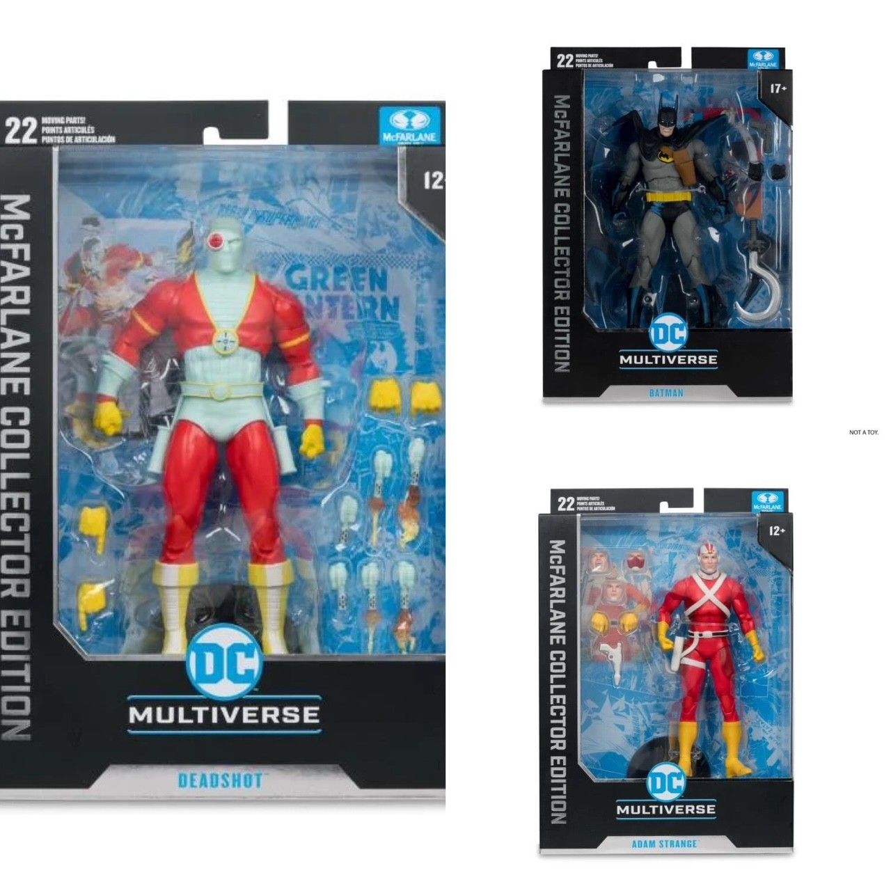 MCFARLANE TOYS DC MULTIVERSE COLLECTOR EDITION WAVE 10 (SET OF 3 ACTION FIGURES) MCFARLANE TOYS DC MULTIVERSE COLLECTOR EDITION WAVE 10 (SET OF 3 ACTION FIGURES)